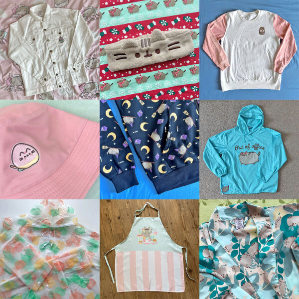 Pusheen Box clothing and accessories