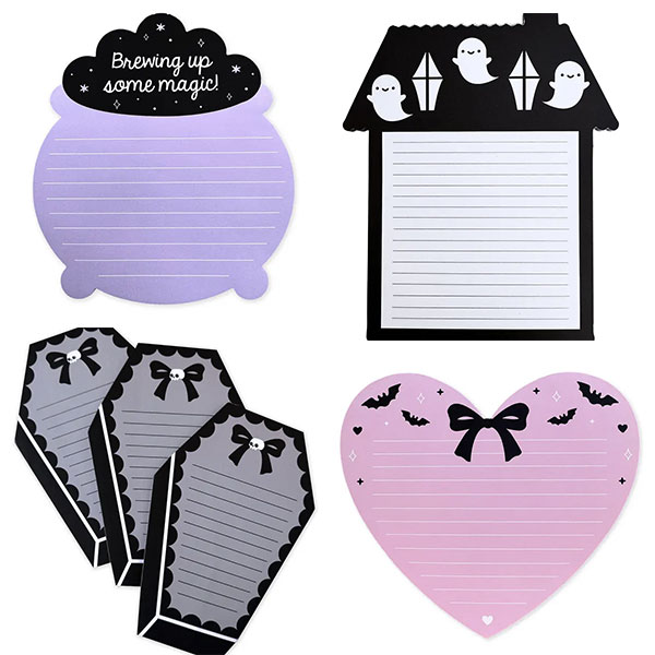 kawaii Halloween notepads