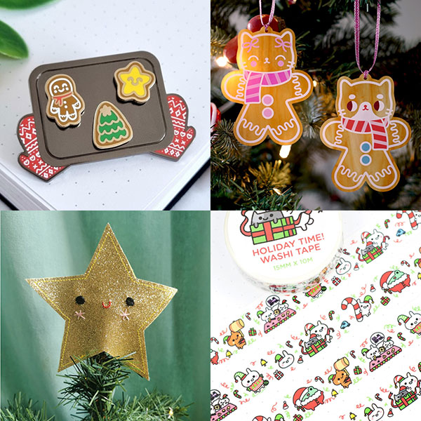 Kawaii Christmas Gifts on Etsy