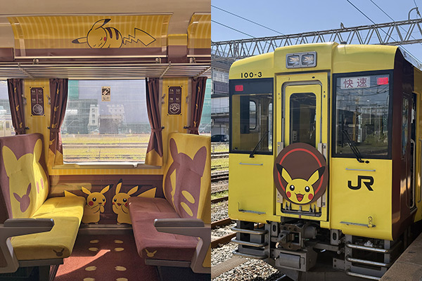 Traveling on the ‘Pokemon With You’ Joyful Train in Japan