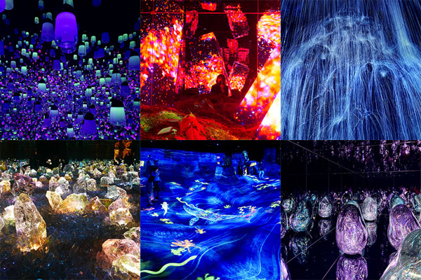 teamLab Biovortex in Kyoto, Japan