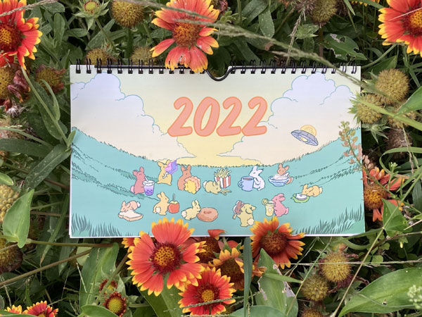 Kawaii bunny 2022 Calendars