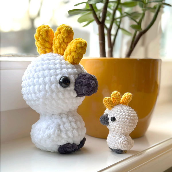 Cockatoo crochet pattern