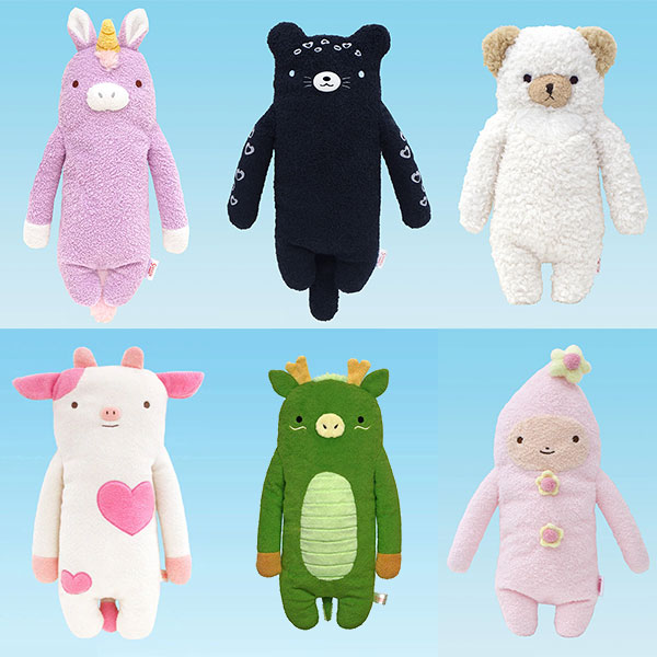 Fumofumo-san plushes by Shinada