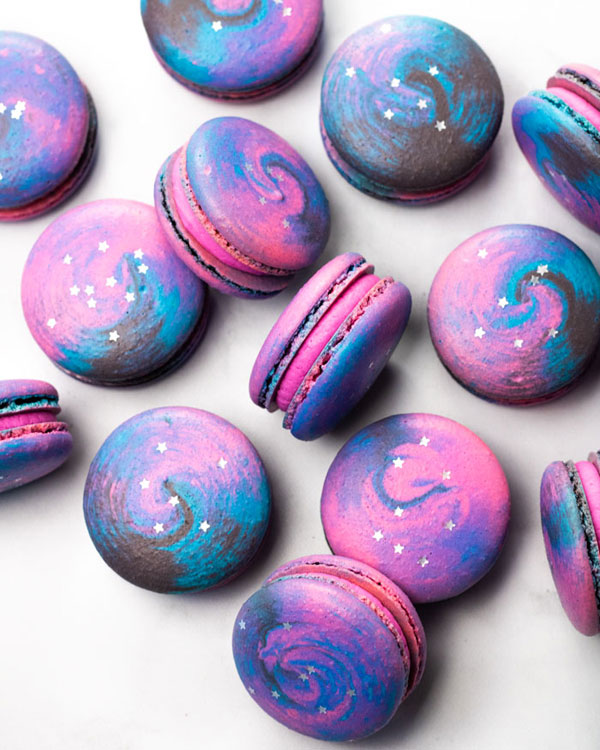 Galaxy Macarons