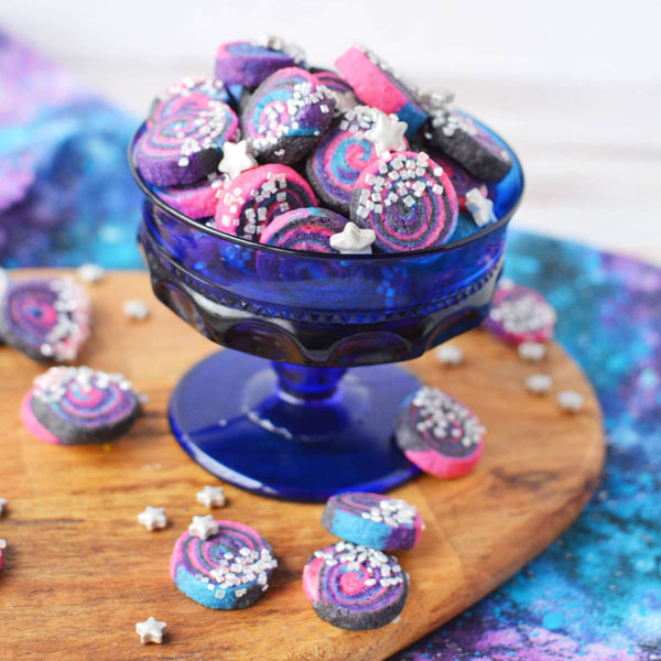 Galaxy Shortbread Bites