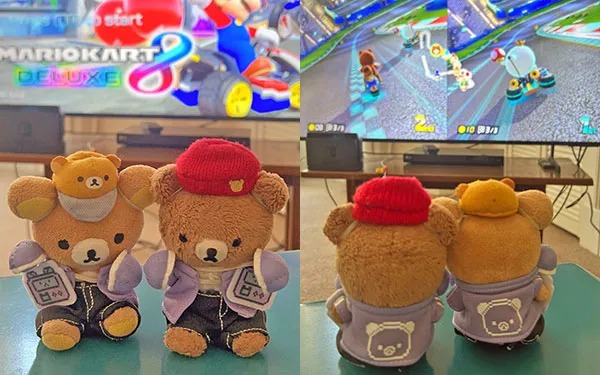 Rilakkuma & Kogumachan gamers
