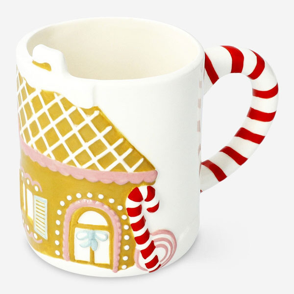 Gingerbread house mug
