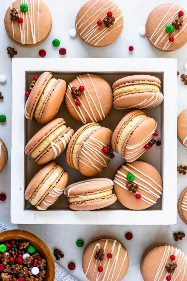gingerbread macarons recipe