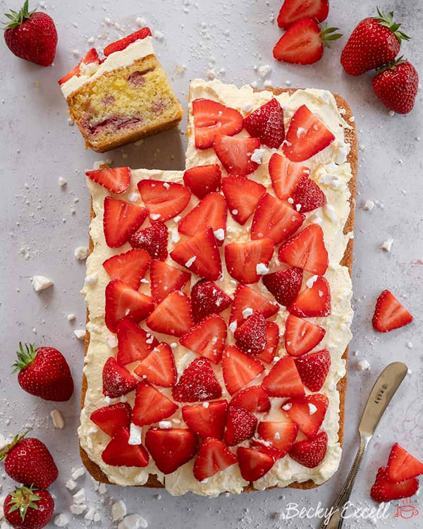 Eton Mess traybake