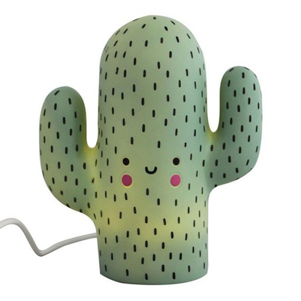 kawaii cactus lamp