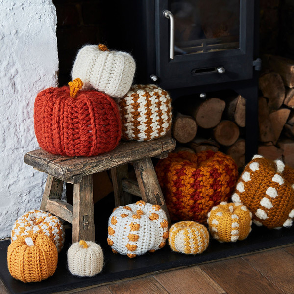 free pumpkins crochet pattern