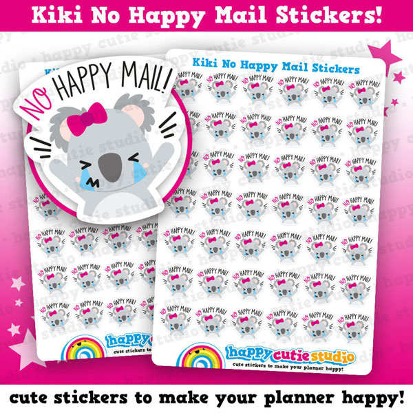 happy mail planner stickers