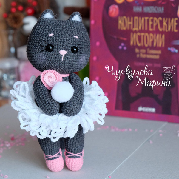 kawaii cat ballerina amigurumi crochet patterns