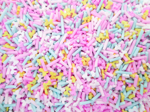 Pastel Craft Supplies - sprinkles