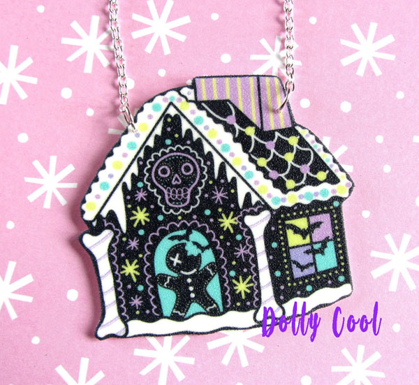 Gingerdead House Necklace
