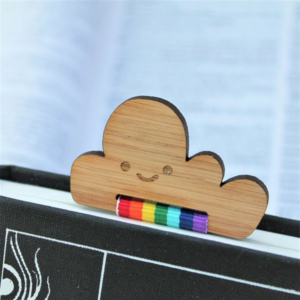 rainbow bookmark