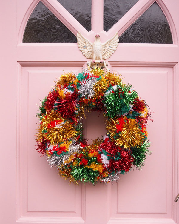 pom pom wreath kit
