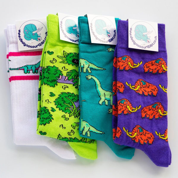 dinosaur socks