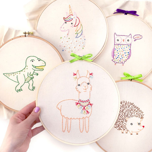 embroidery patterns for beginners