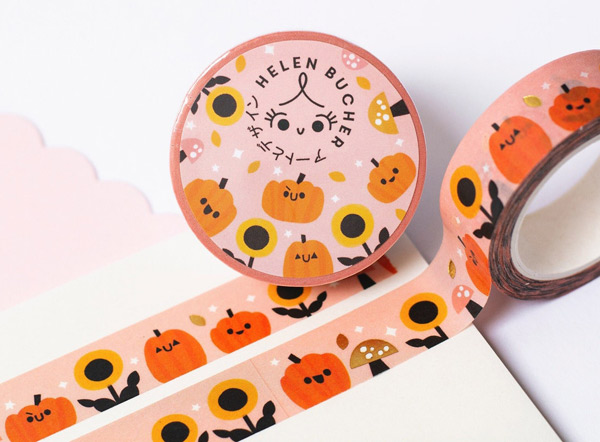 Kawaii Halloween washi tape