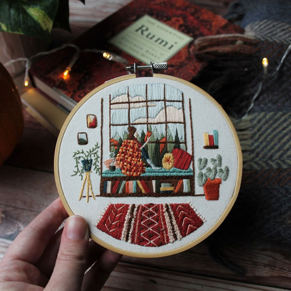 winter embroidery patterns