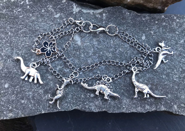 dinosaur charm bracelets