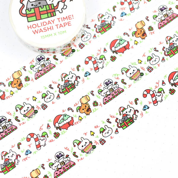 kawaii Christmas washi tape
