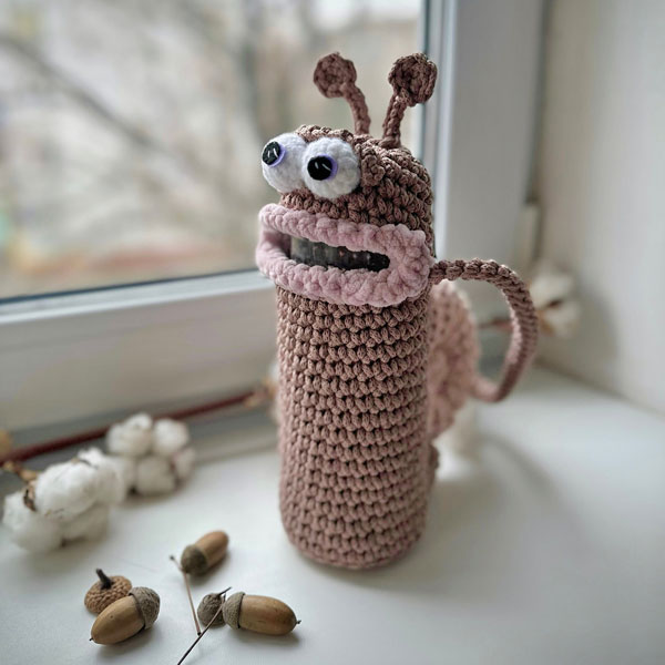 handmade water bottle holder