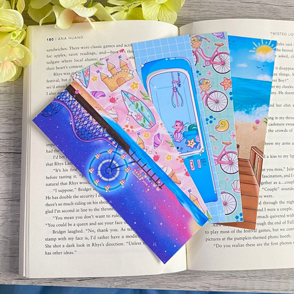 summer bookmarks