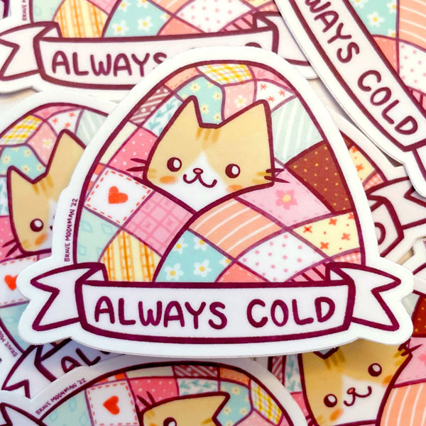kawaii winter stickers