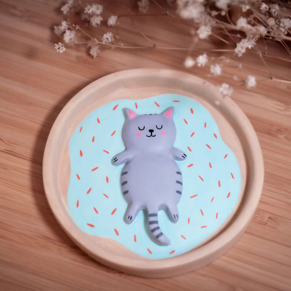 handmade kawaii trinket dish
