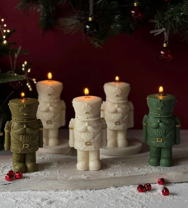 Nutcracker candles