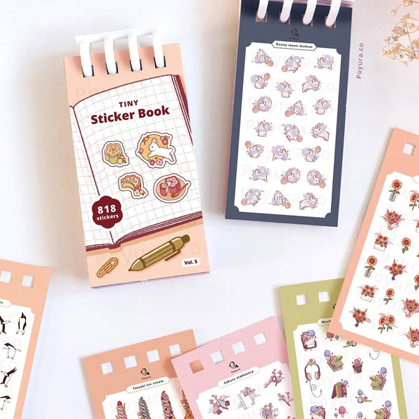 Tiny Sticker Book