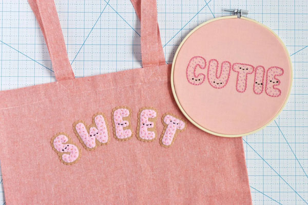 Sprinkles Alphabet sewing patterns