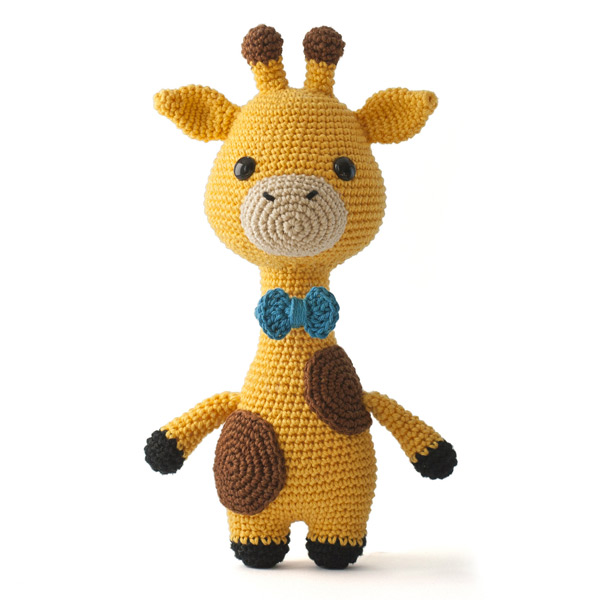 kawaii giraffe amigurumi crochet pattern