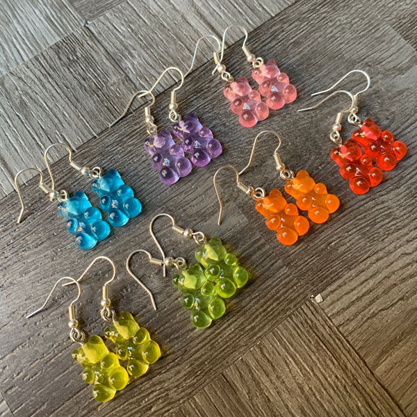 gummy bears earrings