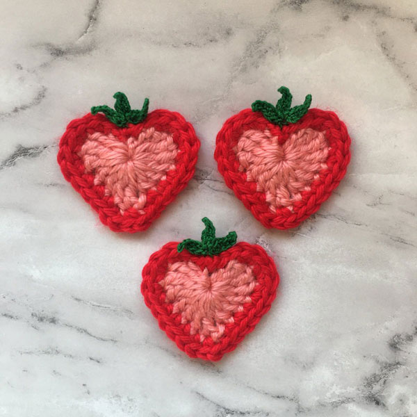 strawberry free crochet patterns
