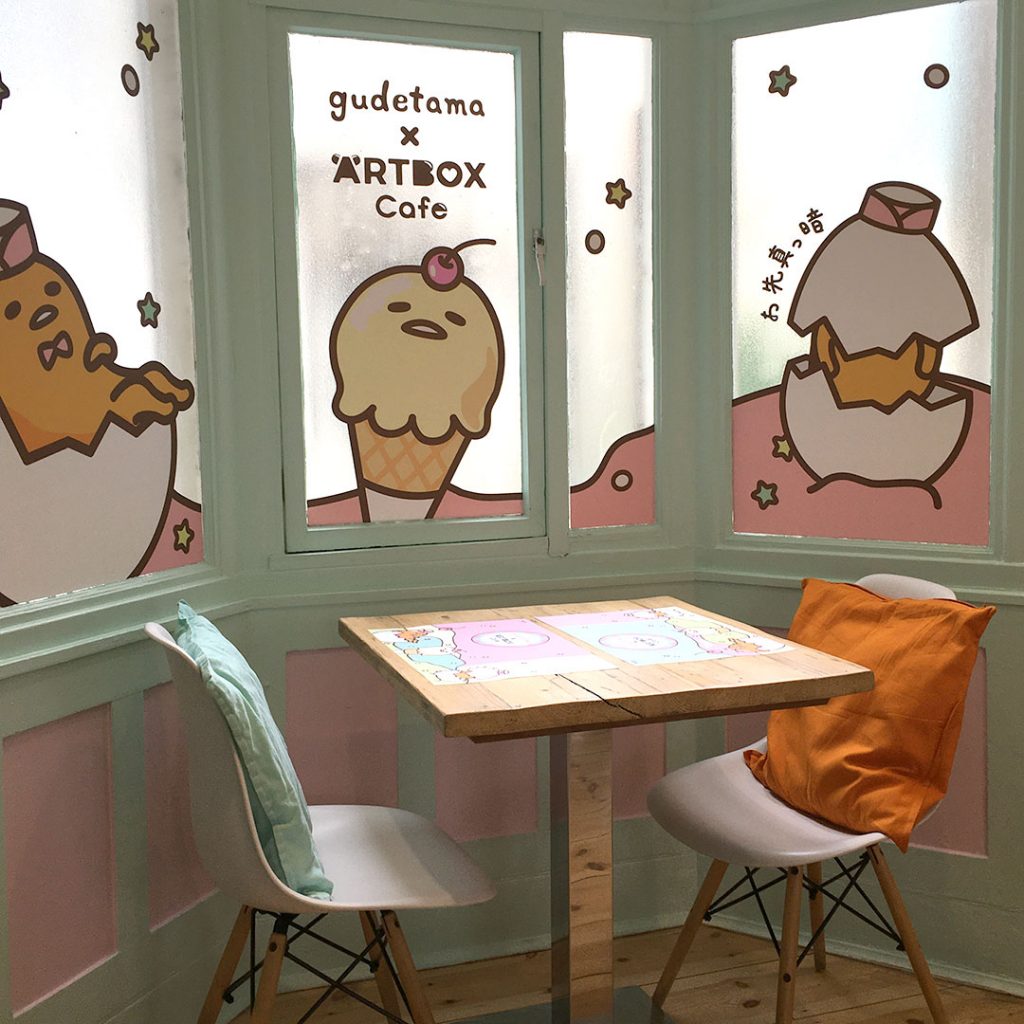 Gudetama's Lazy Lounge At ARTBOX Cafe
