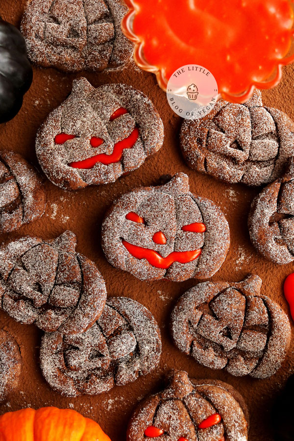 Jack O’ Lantern cookies