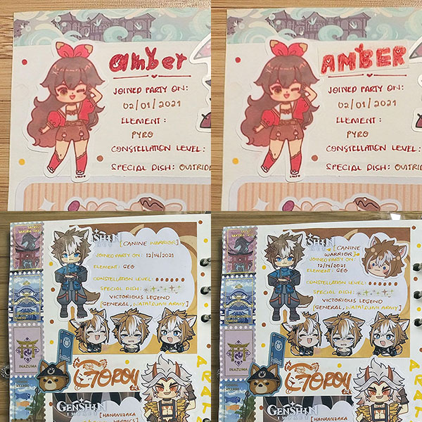 Cute Ways to Cover Up Journaling Mistakes