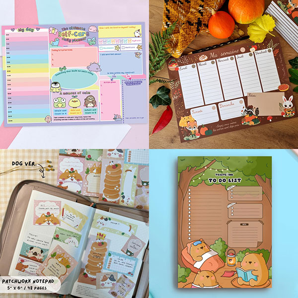 Kawaii To Do Lists & Planners