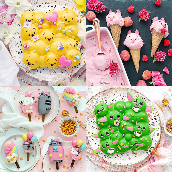 Cute Character Food on Instagram - luxeandthelady