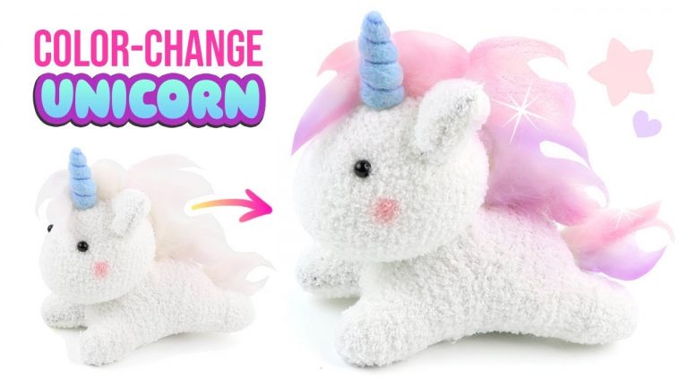 kawaii youtube unicorn plush sewing DIY