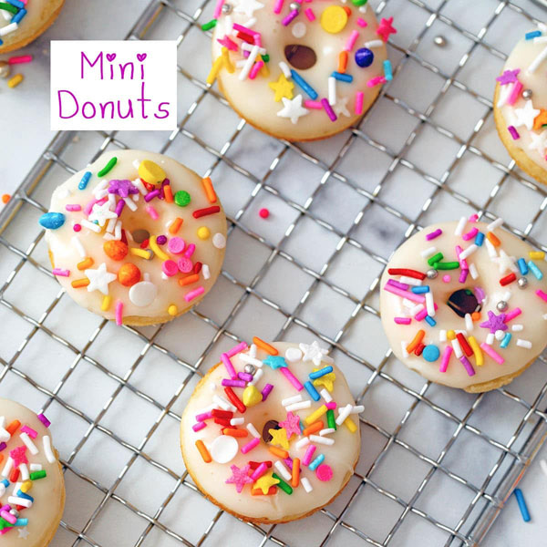 mini donuts recipe