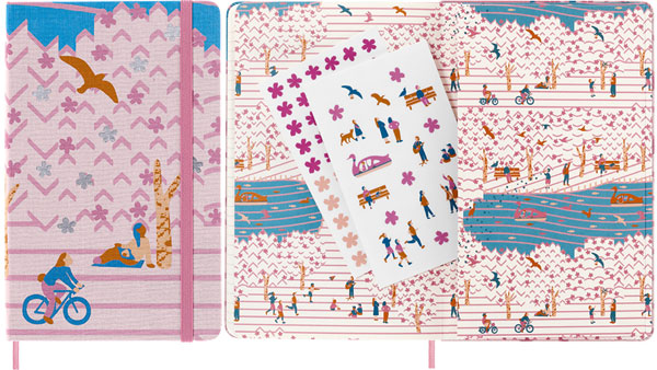Sakura moleskine notebook