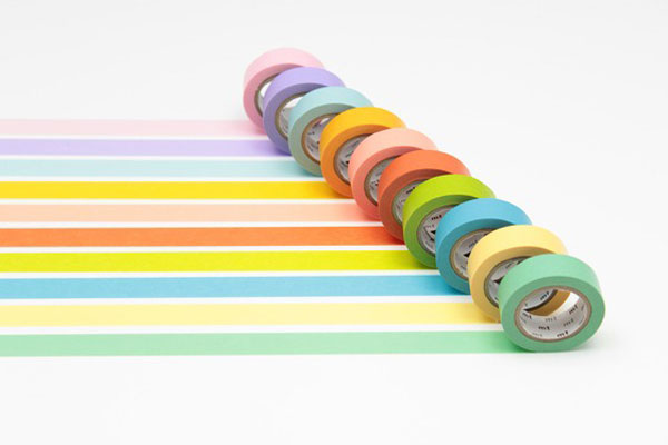 solid colour washi tape