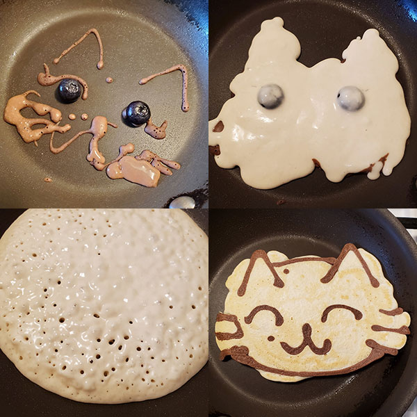 DIY Kawaii Vegan Pancakes