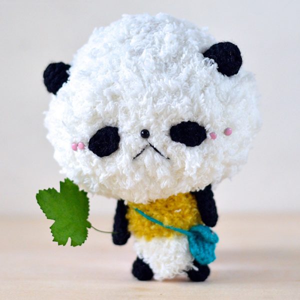 Kawaii Panda amigurumi crochet pattern