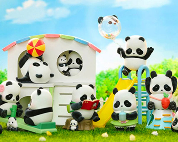Kawaii Blind Box Vinyl Toys - pandas